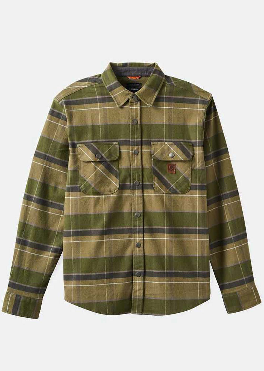 Brixton Men's Builders Bowery STR WR Button Up Shirts