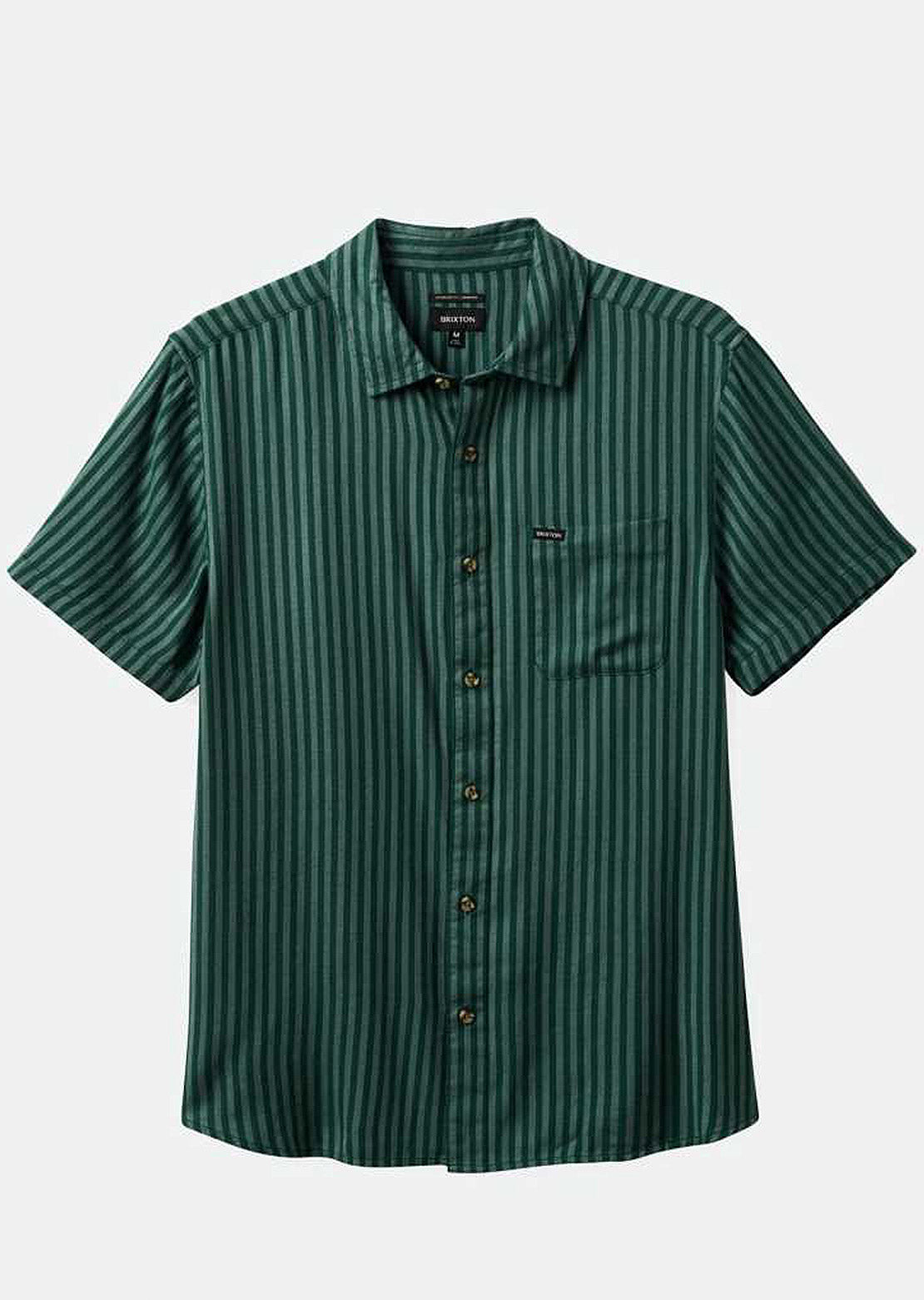 Brixton Men's Charter Hb Stripe Button Up Shirt