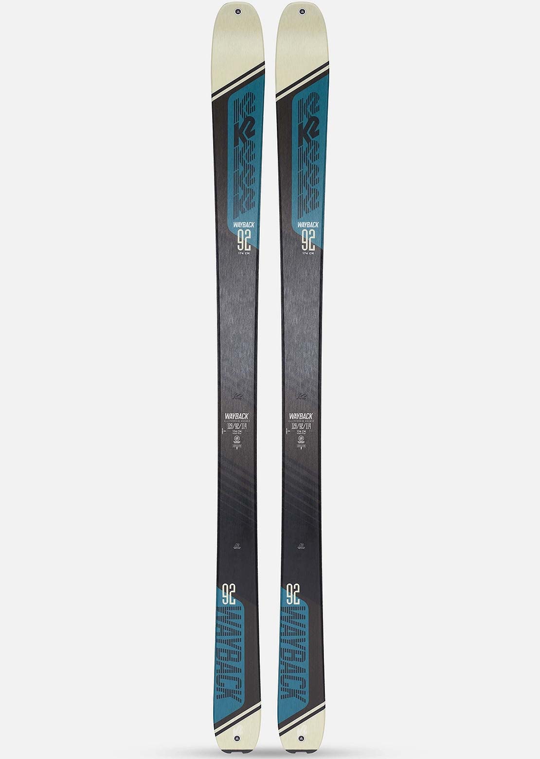 K2 Men's Wayback 92 Ski