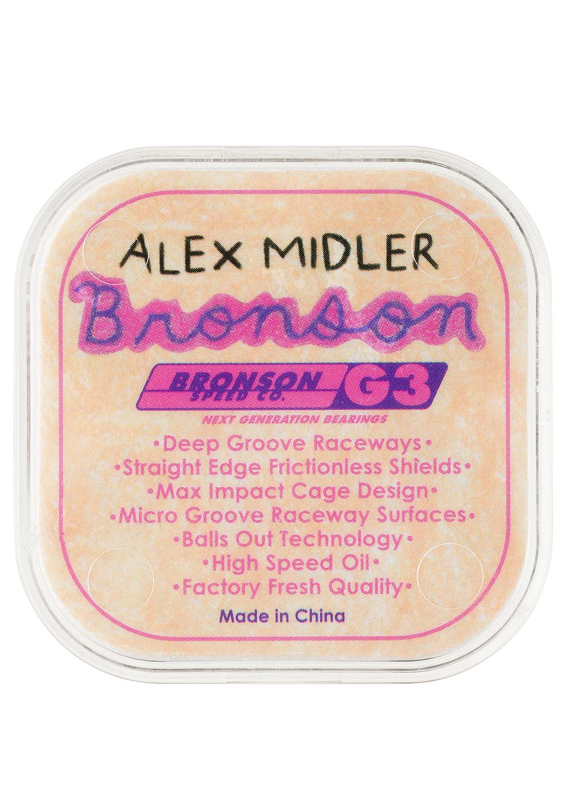 Bronson G3 Alex Midler Skateboard Bearings Shop For Online