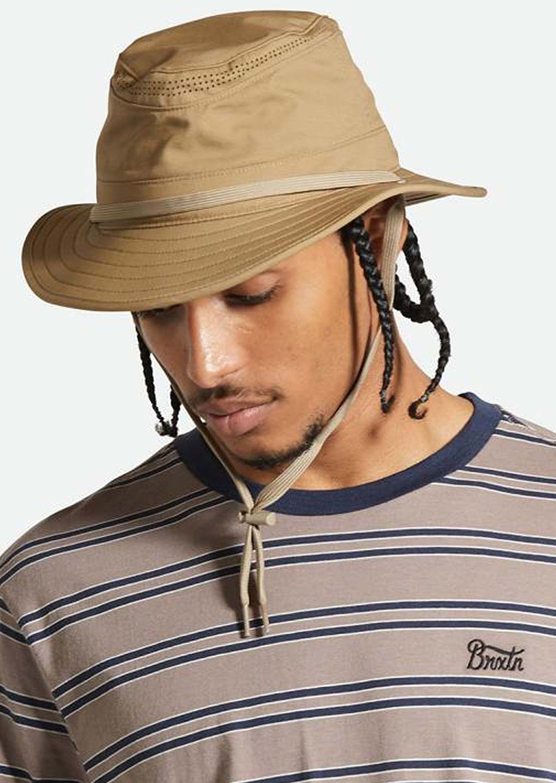 Brixton Unisex Coolmax Packable Safari Bucket Hat Store With Big Discount