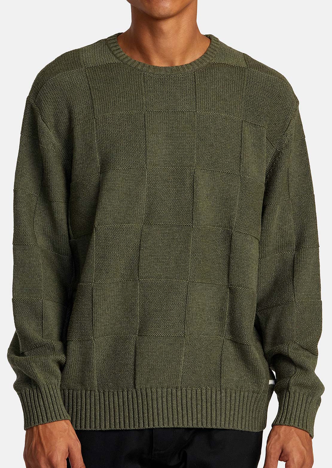 RVCA Men's Hi Grade Boro Crew Sweater