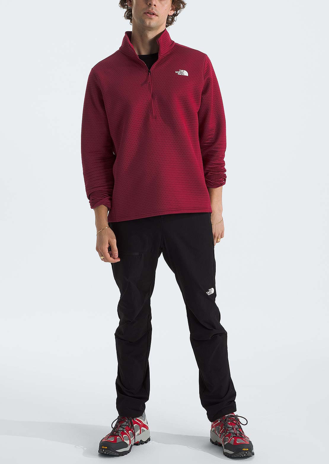 The North Face Men's Dotknit Thermal 1/4 Zip Sweater