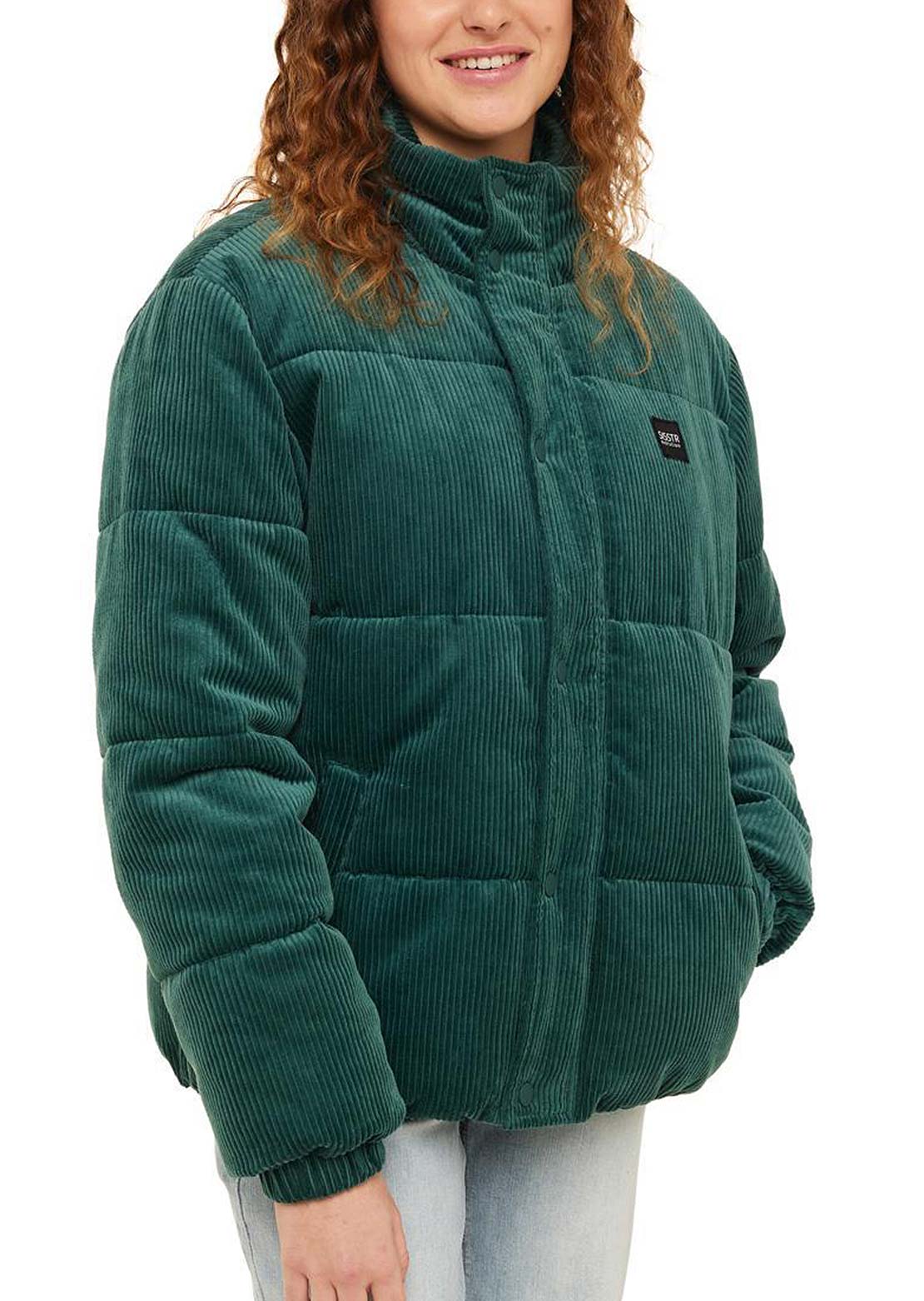 Sisstr Women's Mara Cord Puff Jacket