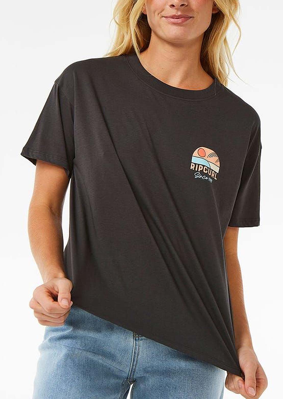 Rip Curl Women's Line Up Relaxed T-Shirt