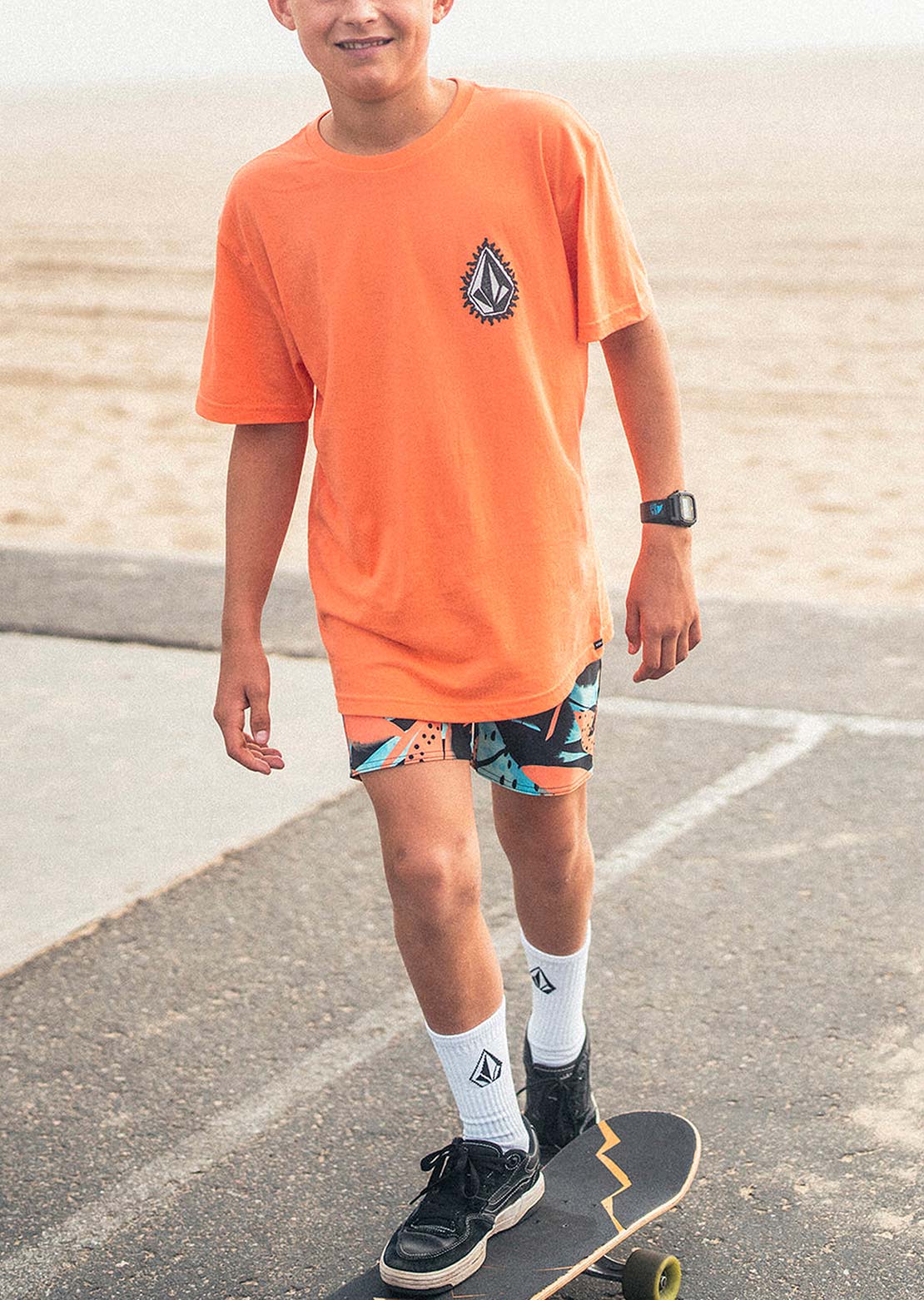 Volcom Junior Flamed SS T-Shirts Online Online Cheap Online