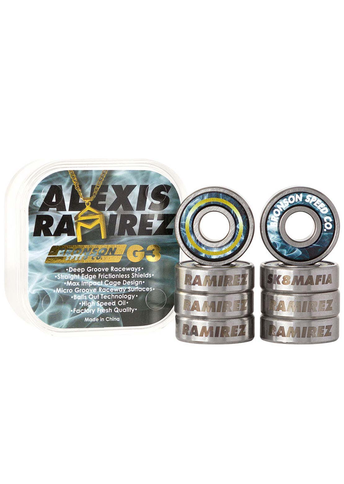 Bronson G3 Alexis Ramirez Skateboard Bearings Clearance Cheap Online