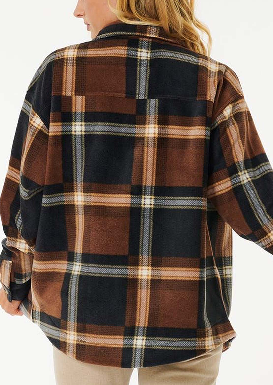 Rip Curl Women's Sun Club Flannel Button Up Shirt