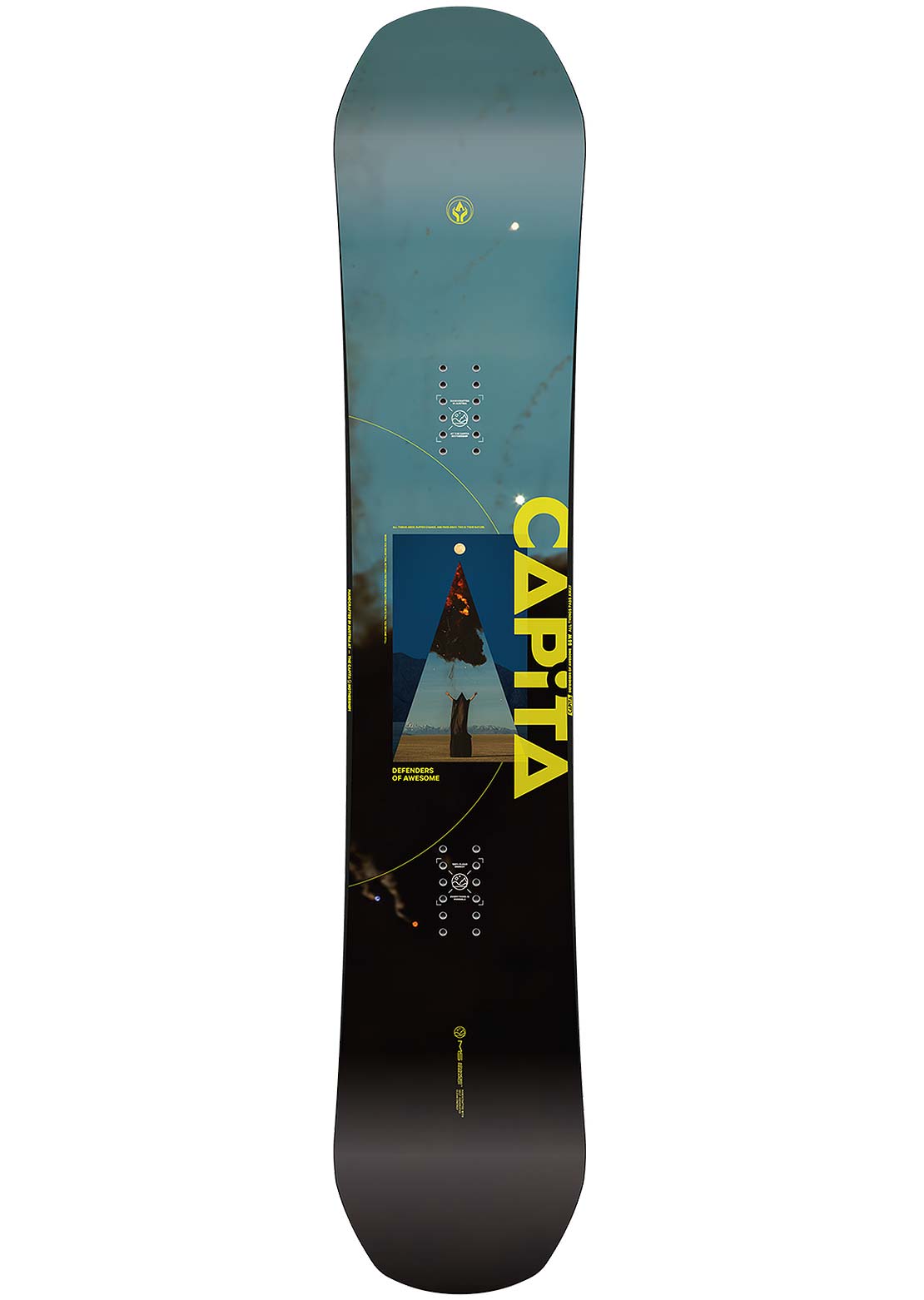 Capita Men's Defenders Of Awesome Wide Snowboard