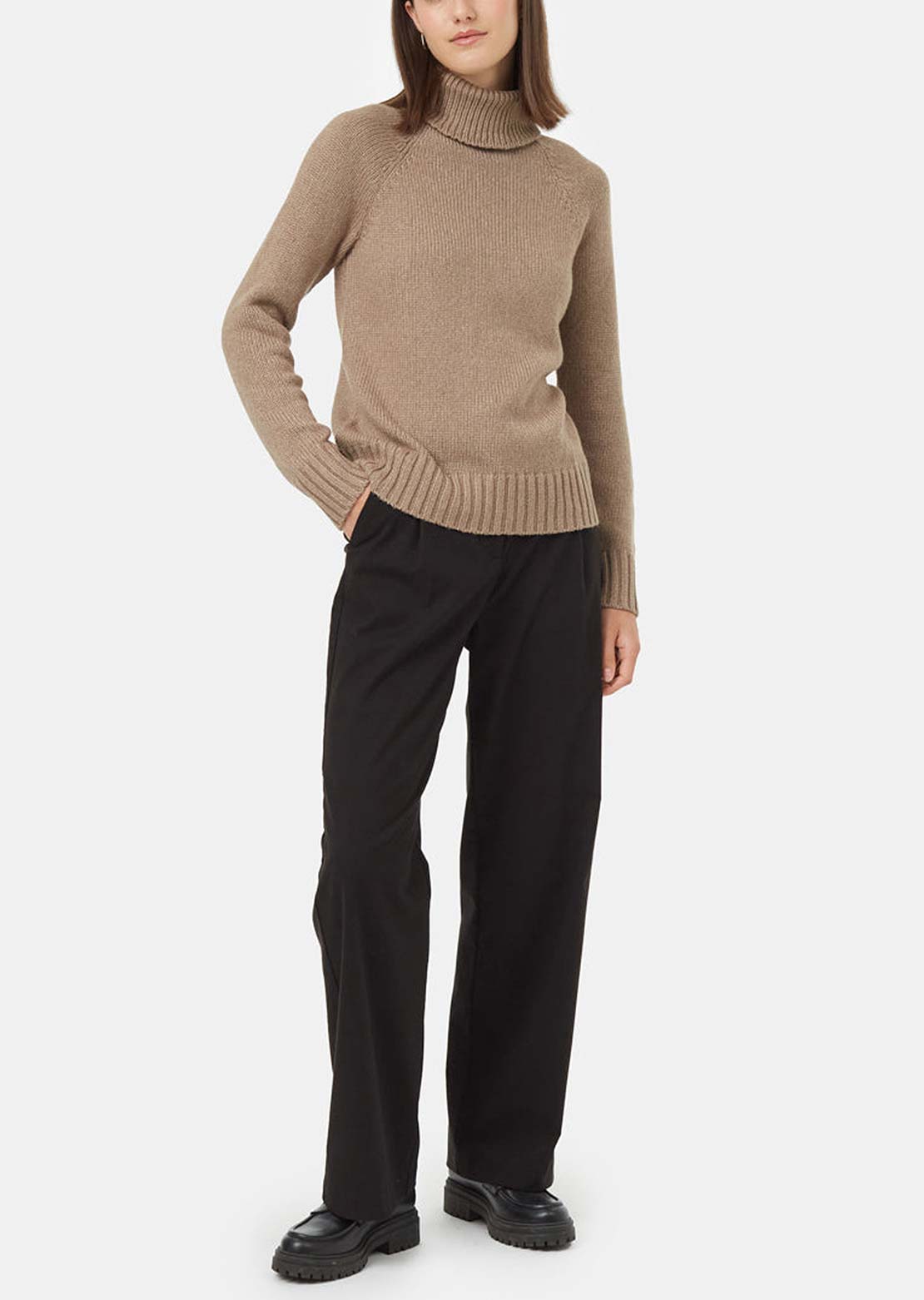 Tentree Women's Highline Wool Turtleneck Sweater