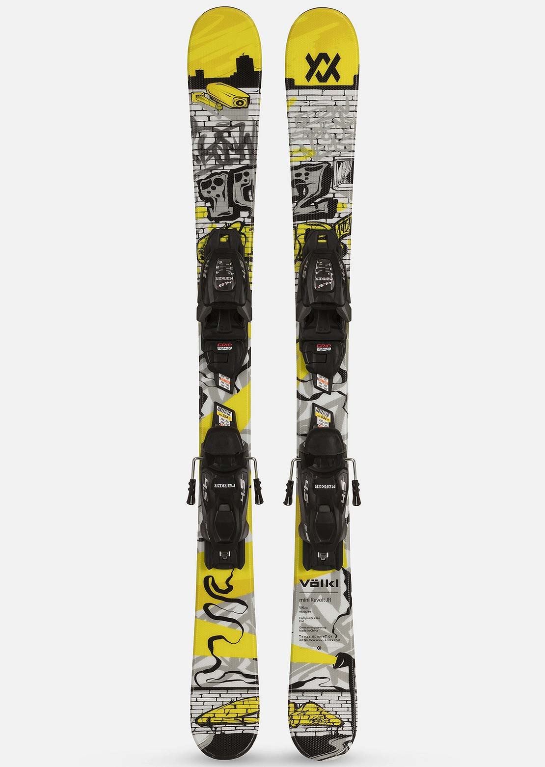 Volkl Junior Revolt Urban Vmotion Ski Kits Sale Top Quality