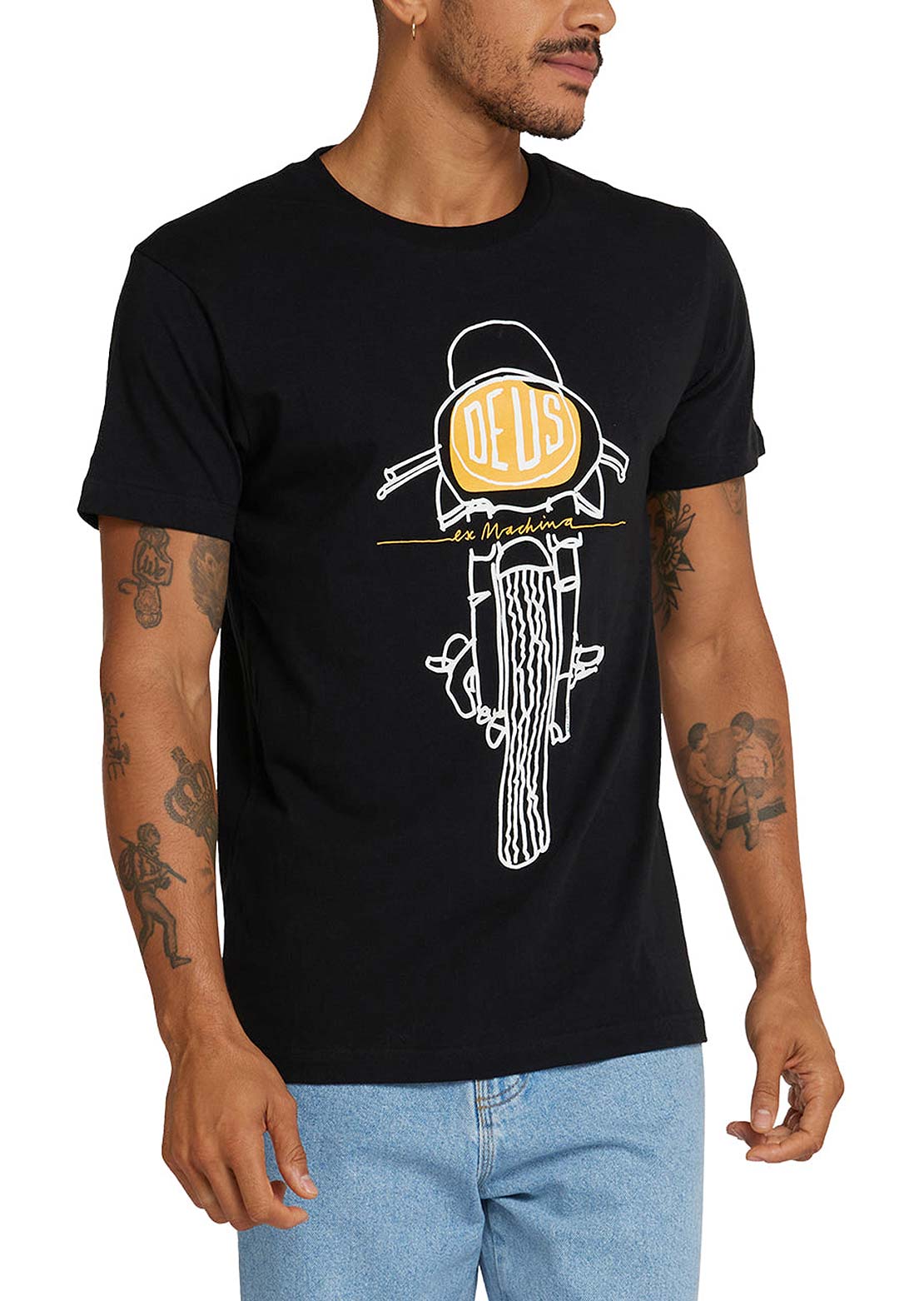 Deus Ex Machina Men's Frontal Matchless T-Shirt