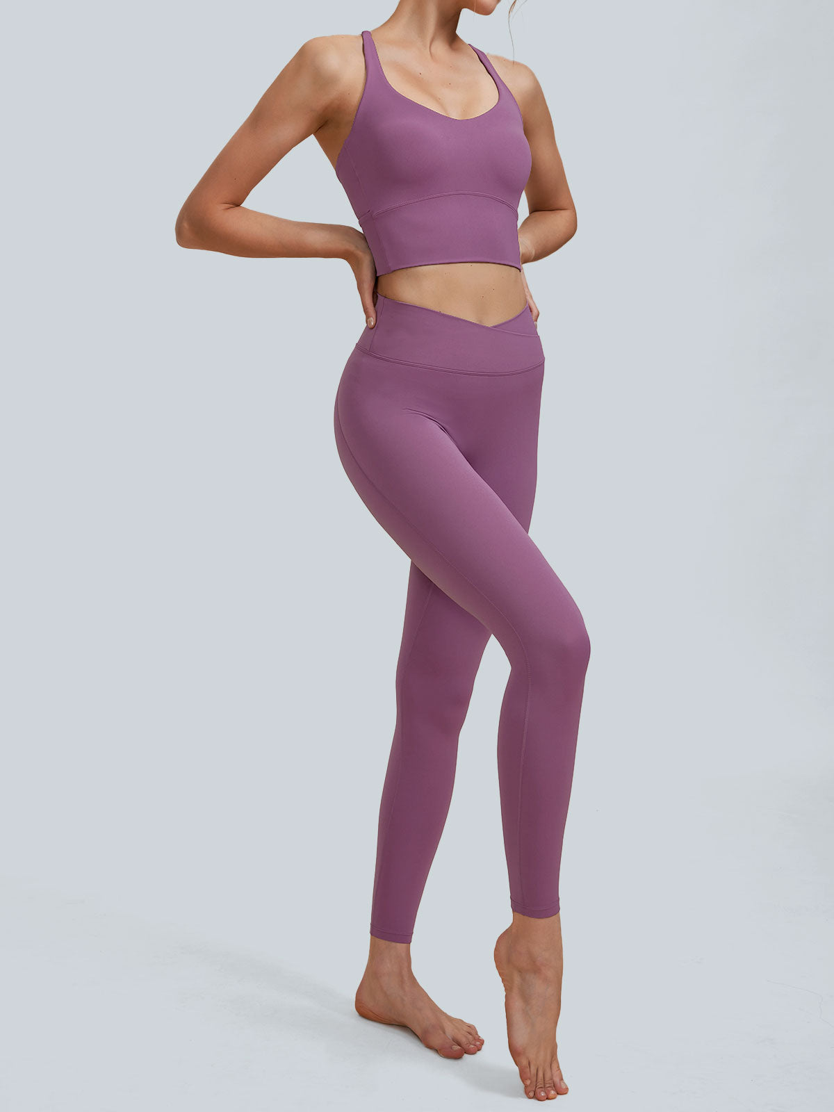 Purple High Waisted Leggings Outlet Finishline