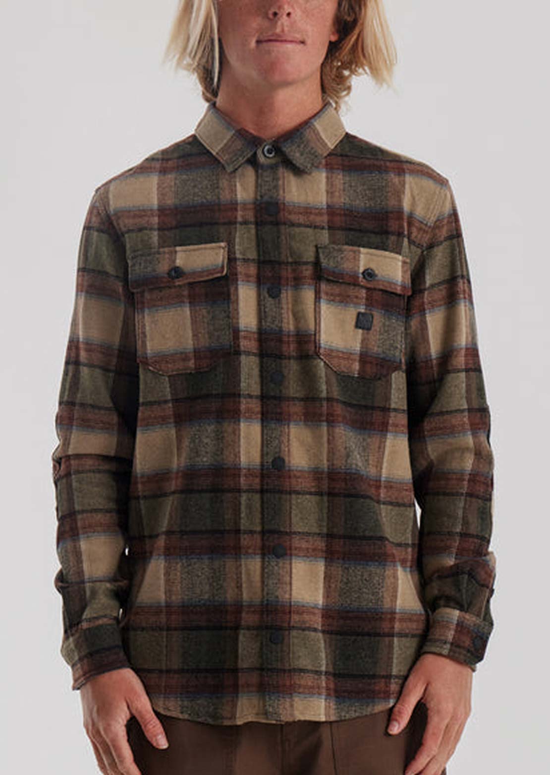 Roark Men's Nordsman Flannel Button Up Shirt