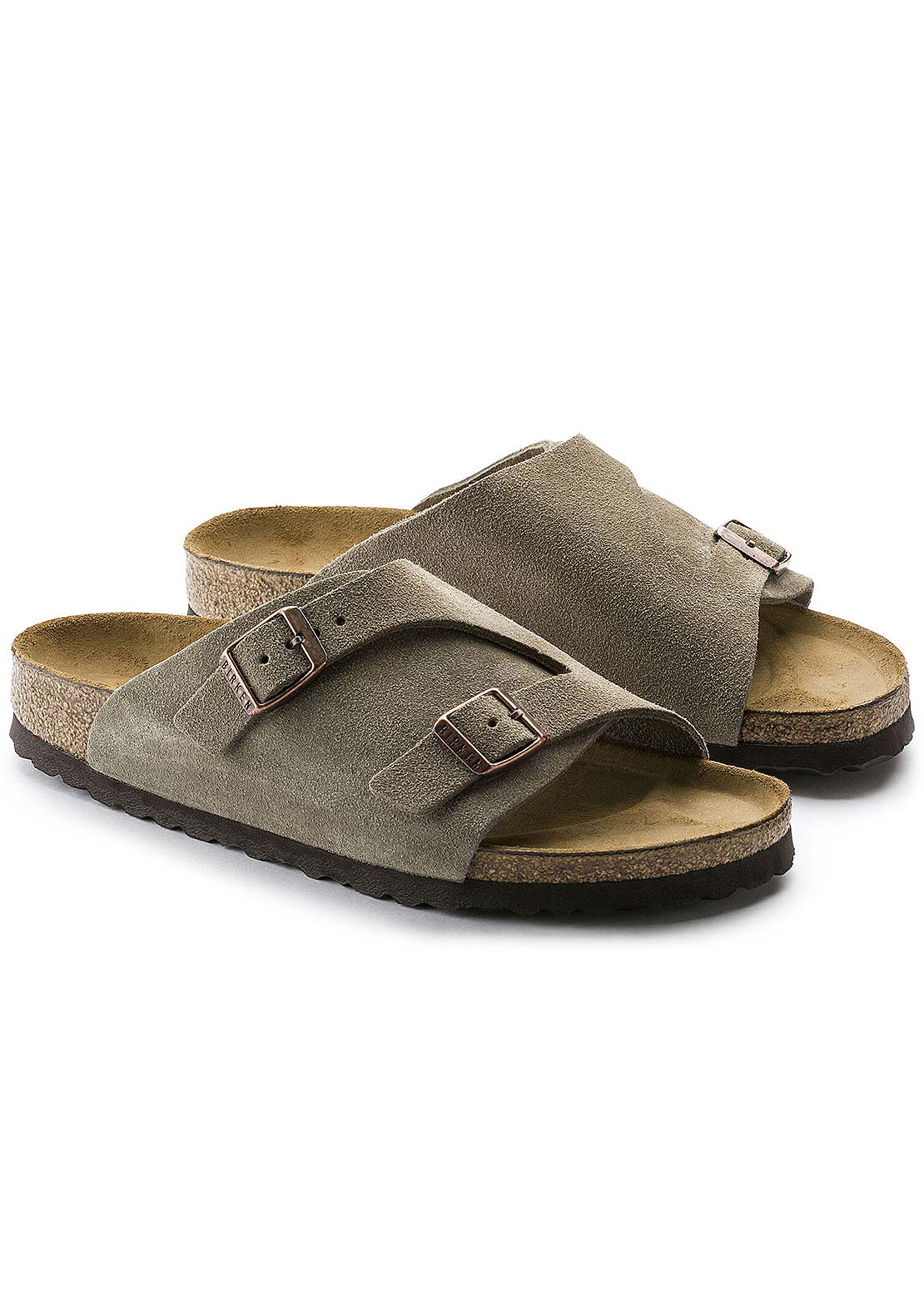 Birkenstock Men's Zurich Suede Regular Sandals