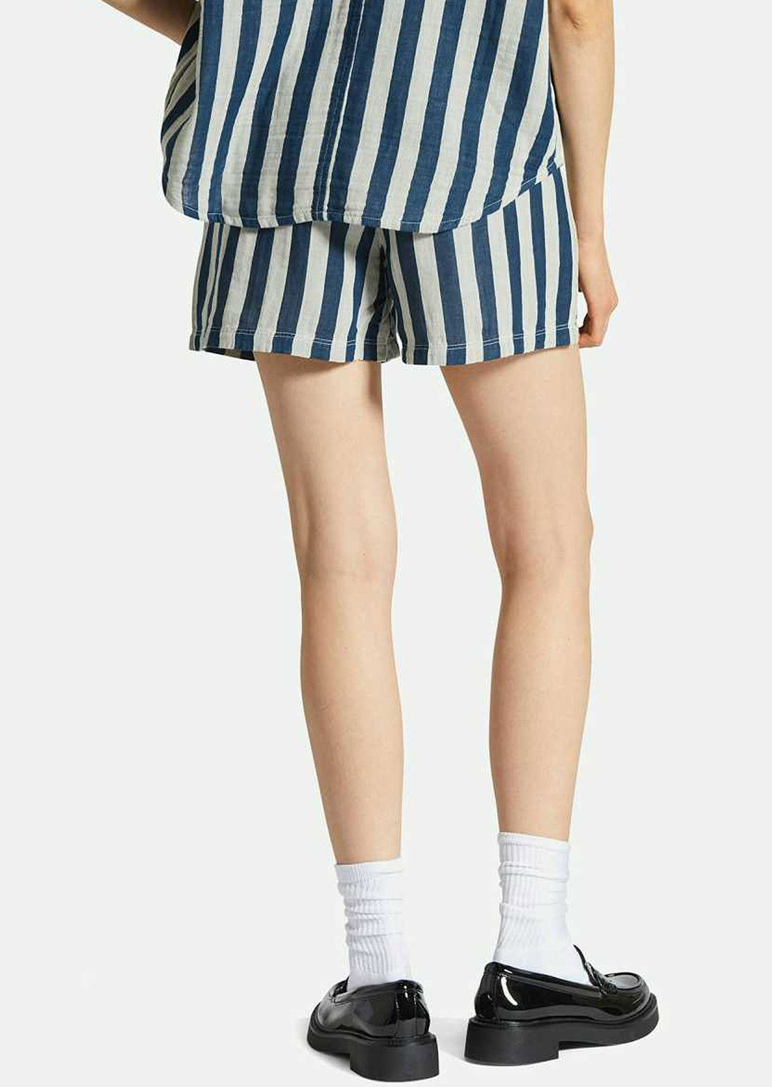 Brixton Women's Mykonos Stripe Boxer Shorts