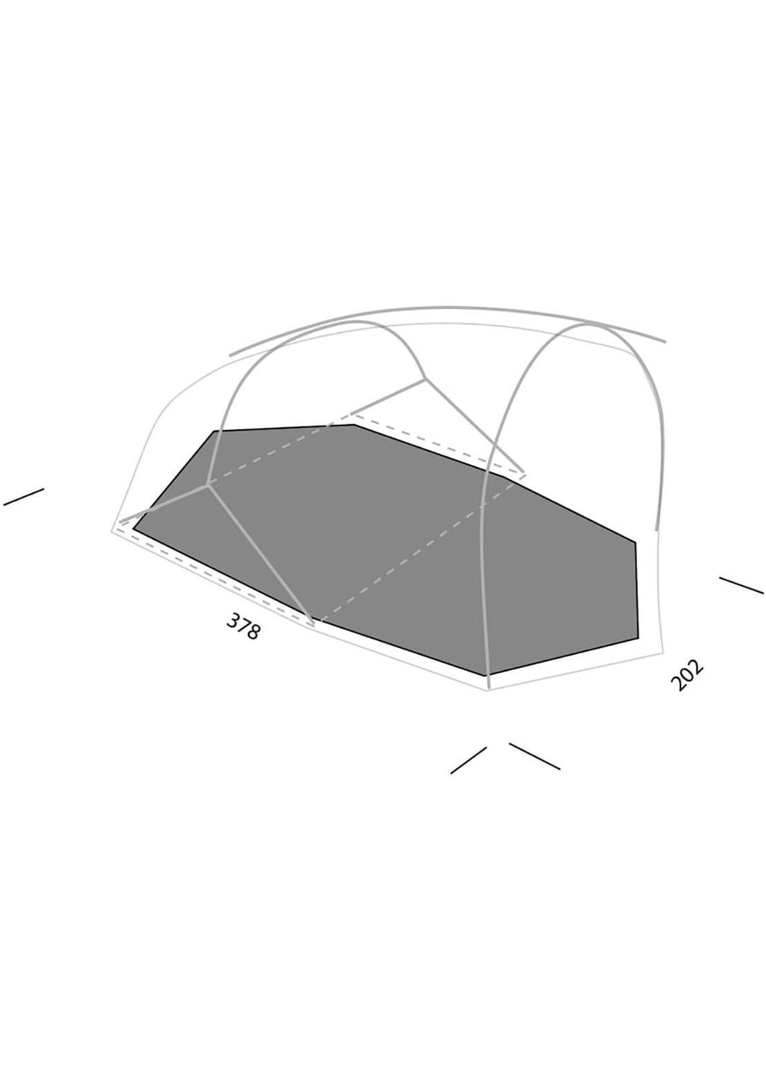 Exped Gear Outer Space III Footprint Outlet Marketable