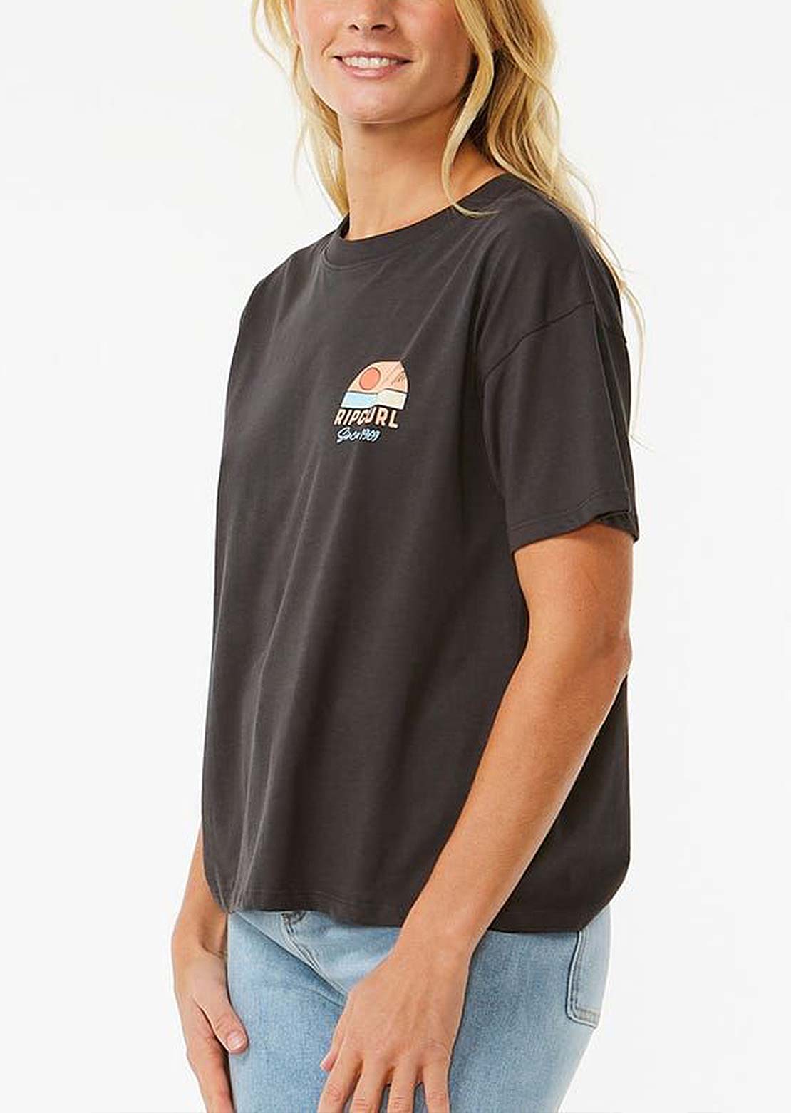 Rip Curl Women's Line Up Relaxed T-Shirt