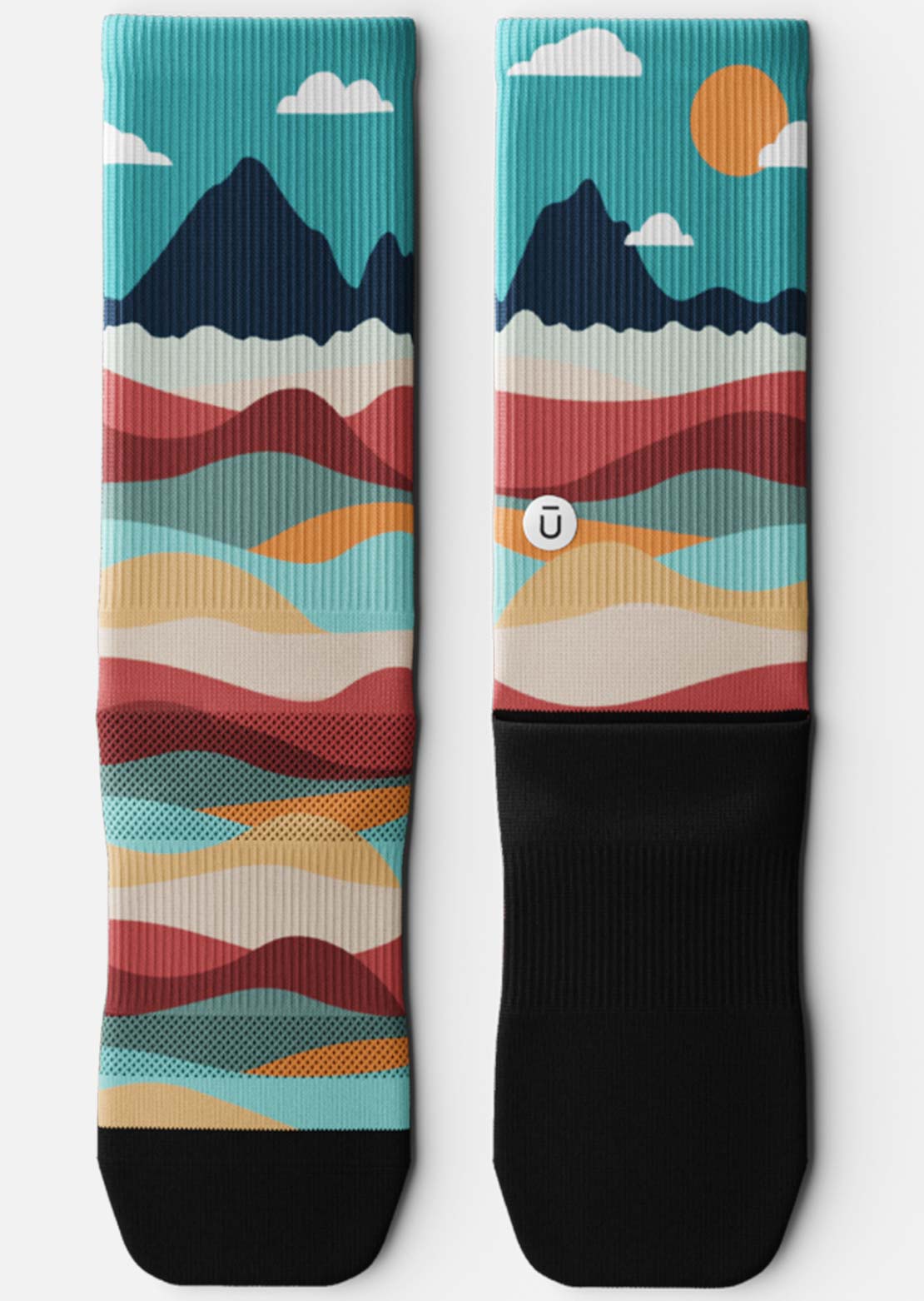 Outway Head In The Clouds Crew Socks Buy Cheap Best Sale