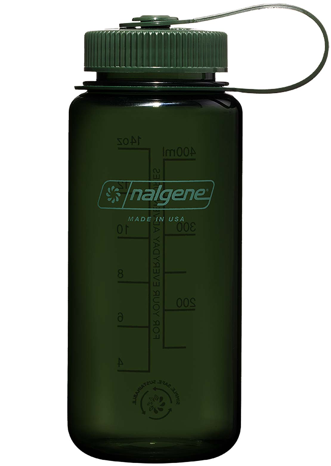 Nalgene Sustain 16 oz Wide Mouth Loop Top Bottle Outlet Nicekicks