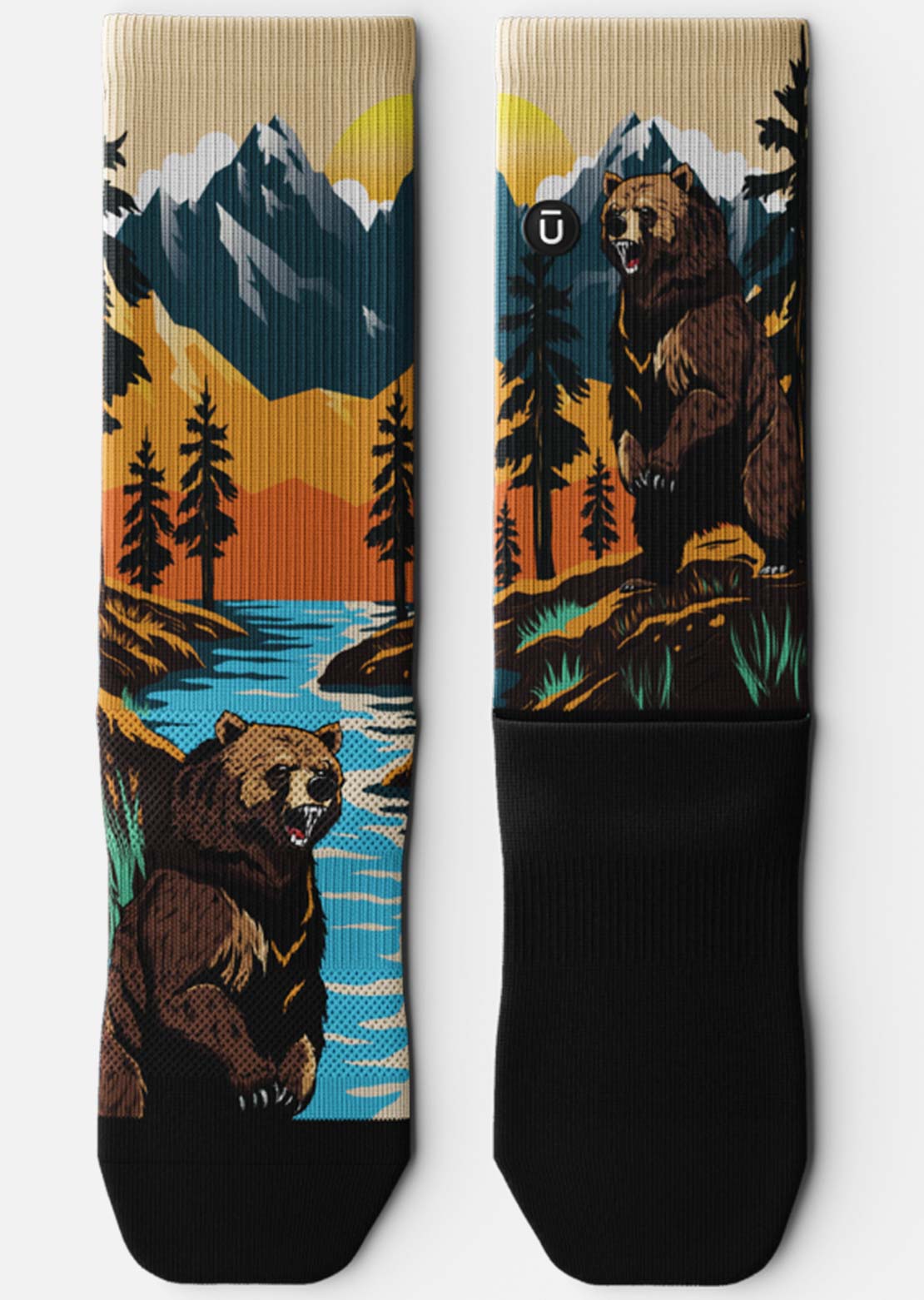 Outway Grizzly Bear Crew Socks Cheap Amazon