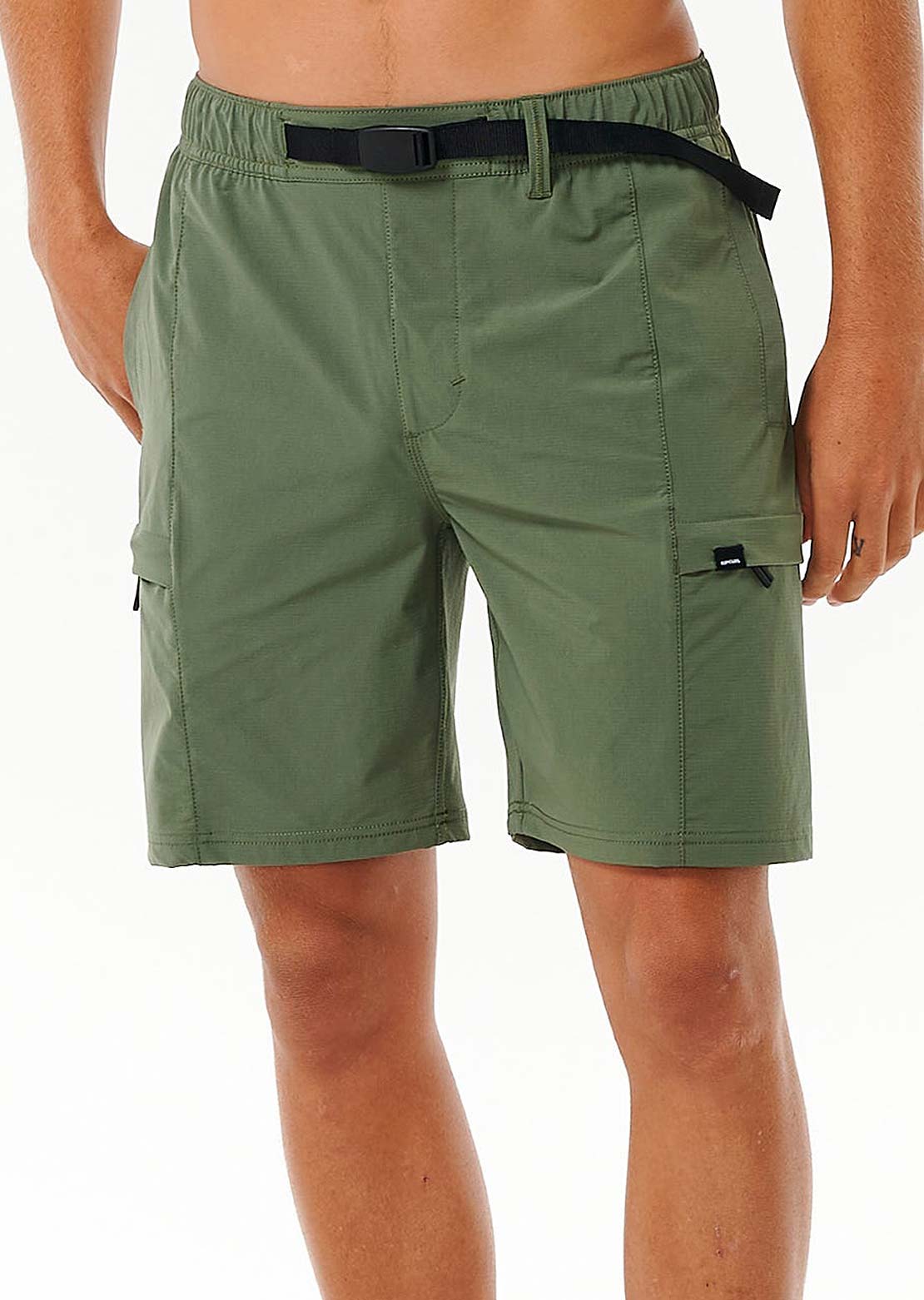 Rip Curl Men's Boardwalk Buckled Cargo Volley Shorts