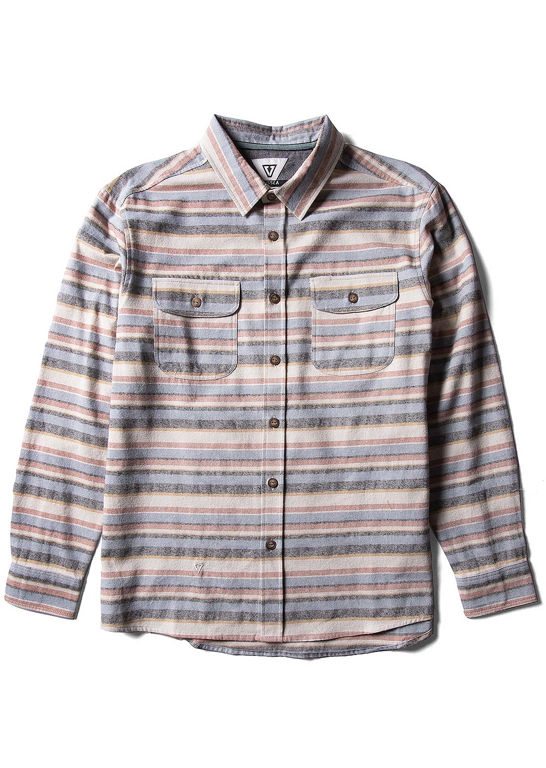 Vissla Men's Central Coast Eco Flannel  Long Sleeve