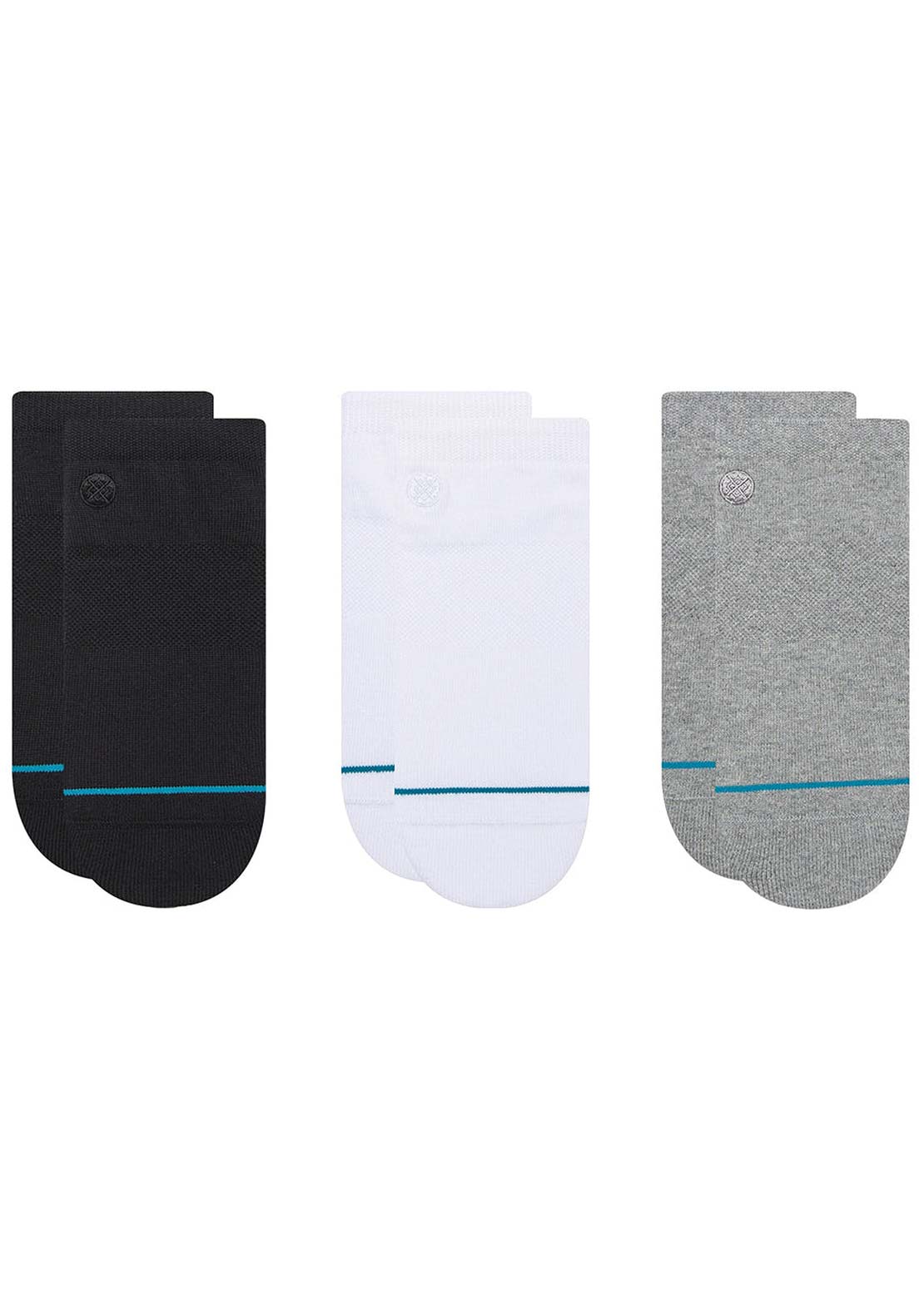 Stance Icon Low Socks - 3 Pack Discount Cheapest Pice