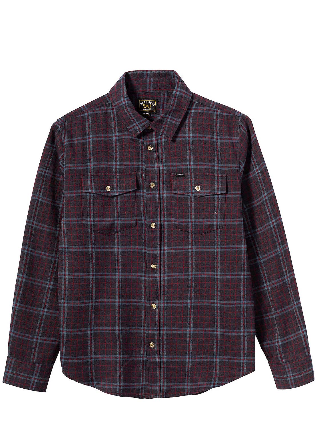 Dark Seas Men's Carlton Woven Button Up Shirt