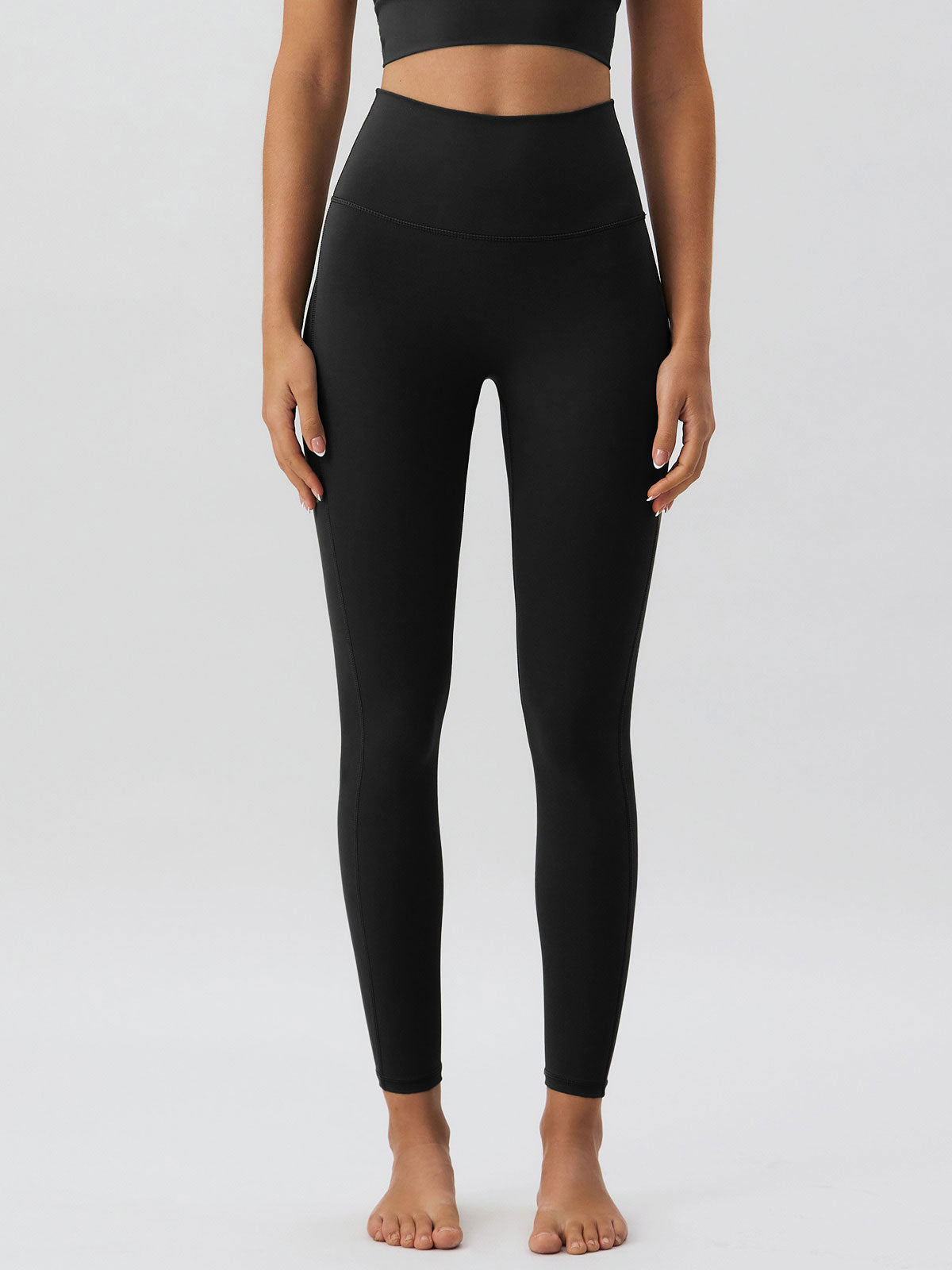 Black High Stretch Leggings Shipping Outlet Store Online