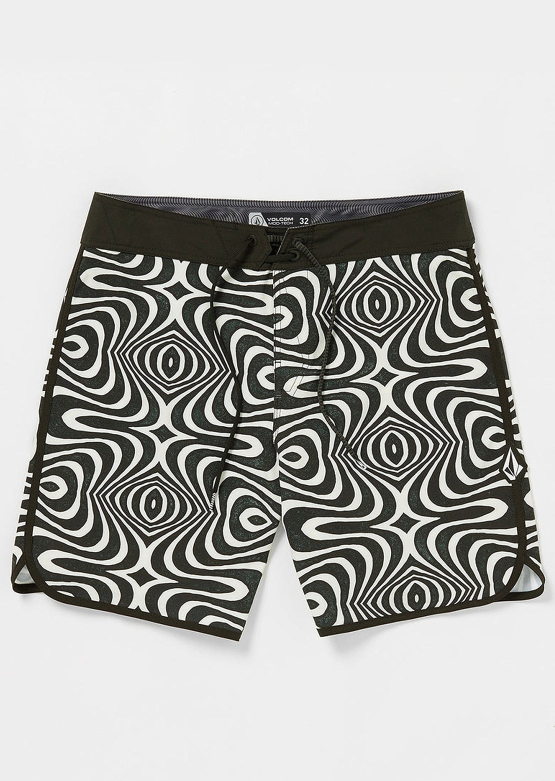 Volcom Men's Lido Print Scallop Mod 19 Shorts