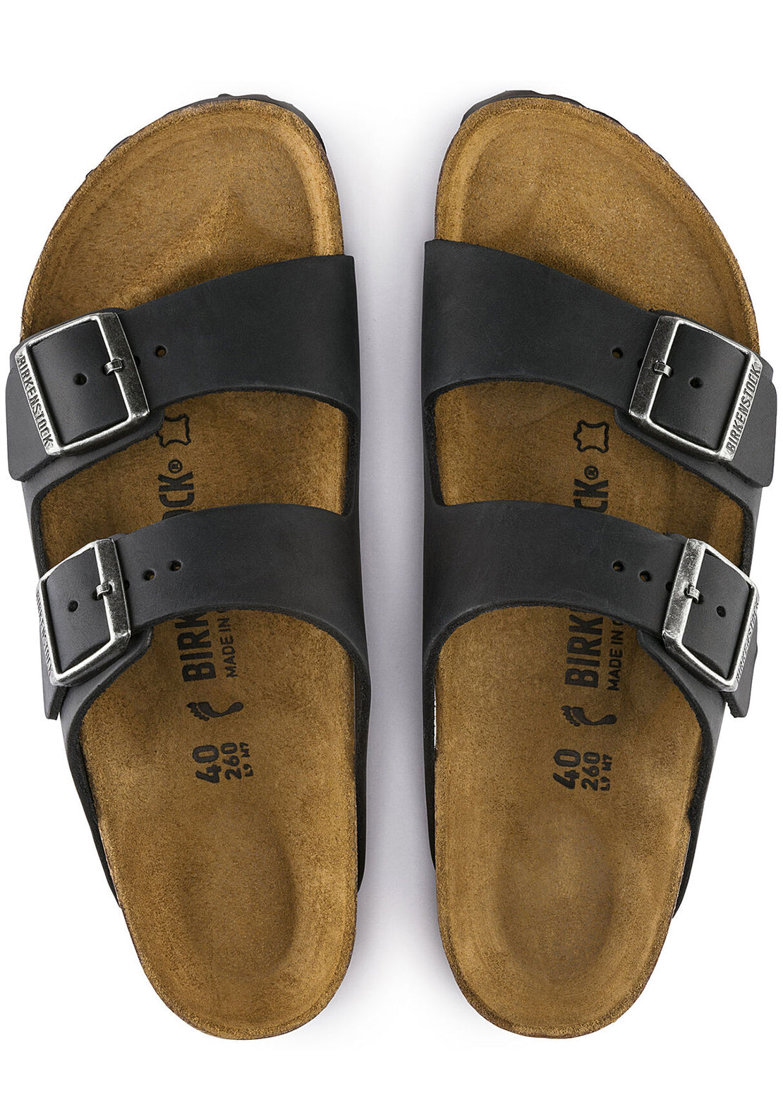 Birkenstock Arizona Oiled Leather Narrow Sandals Best Place Online