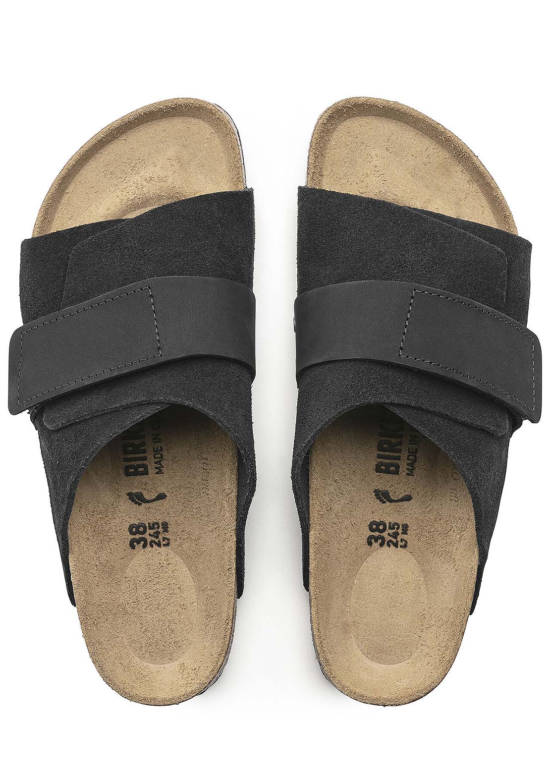 Birkenstock Men's Kyoto Suede Regular Sandals