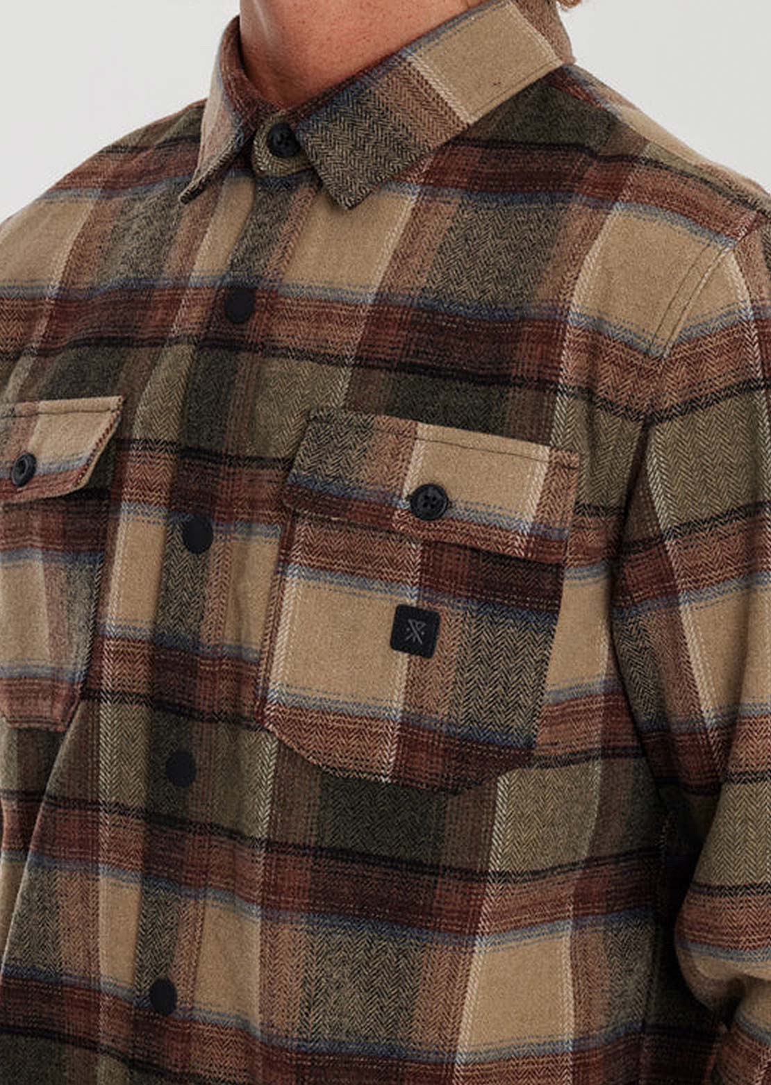 Roark Men's Nordsman Flannel Button Up Shirt