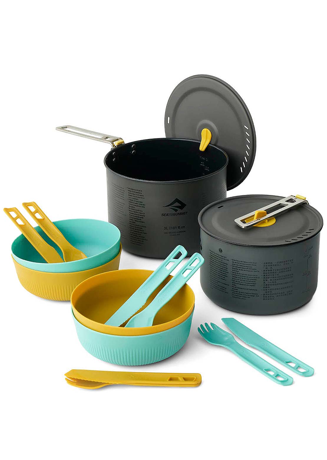 Sea To Summit Frontier UL Two Pot Cook Set - 4 Person Store Online