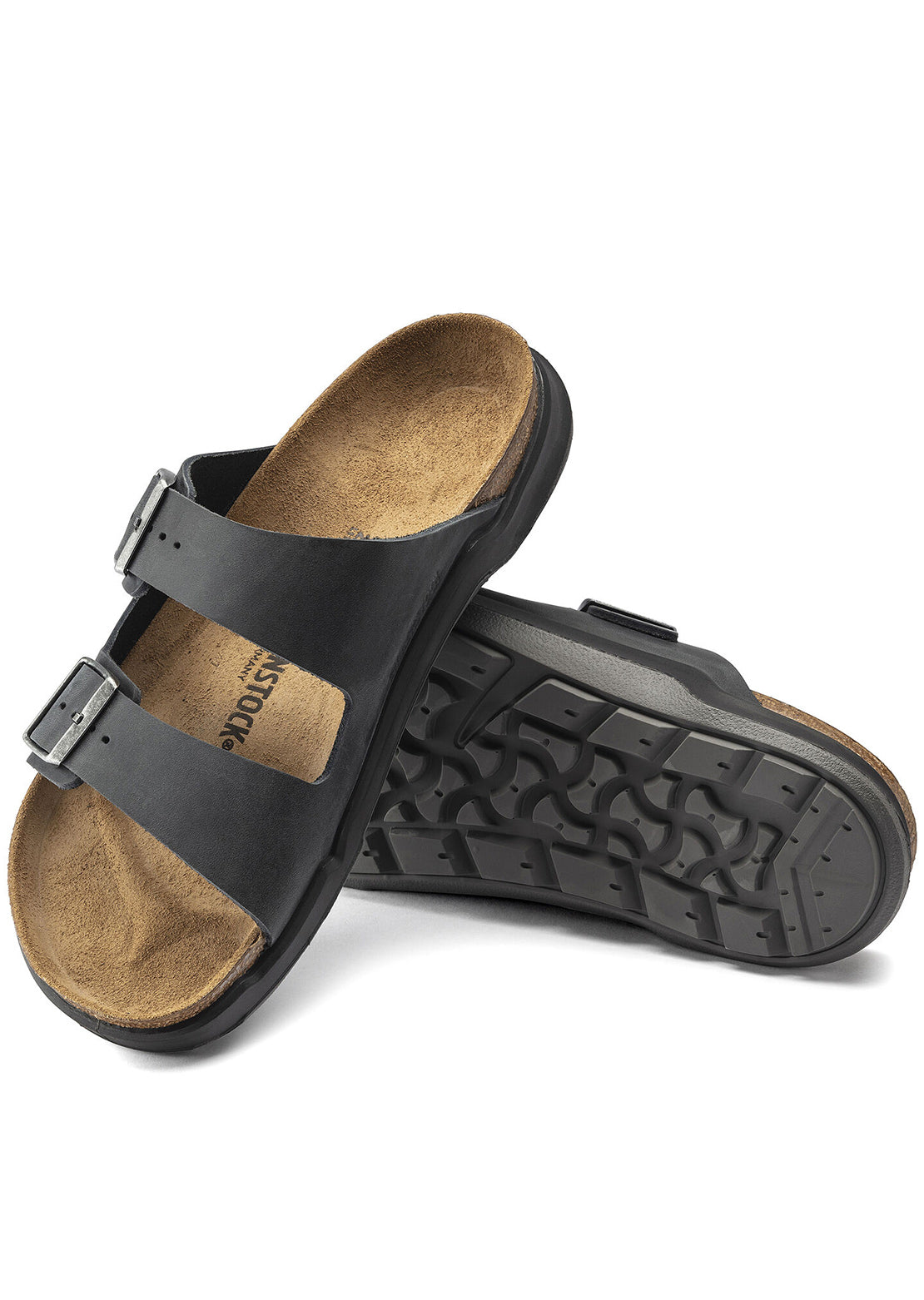 Birkenstock Men's Arizona Crosstown Oiled Leather Sandals