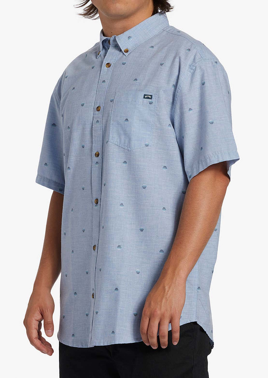 Billabong Men's All Day Jacquard Button Up Shirt