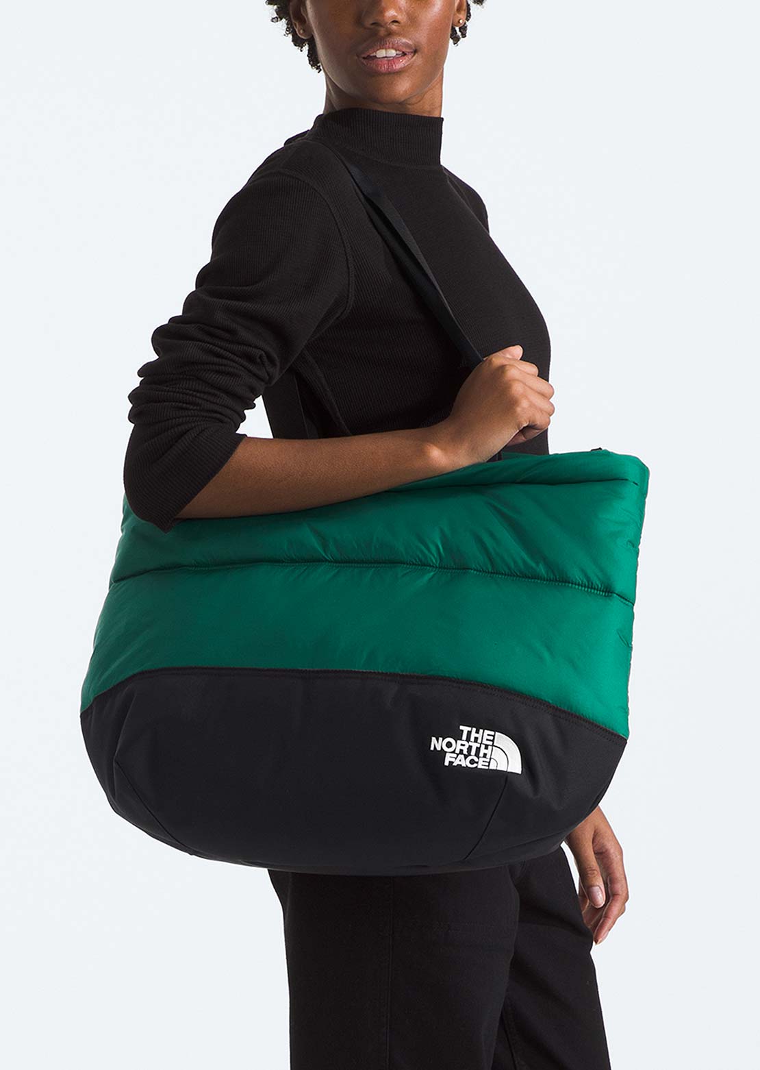 The North Face Unisex Nuptse Tote Bag Geniue Stockist