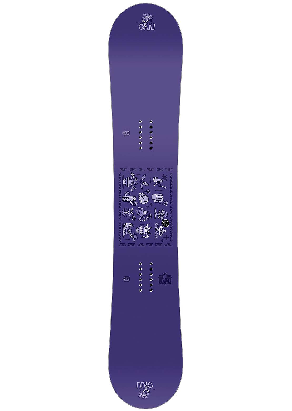 GNU Women's Velvet Snowboard