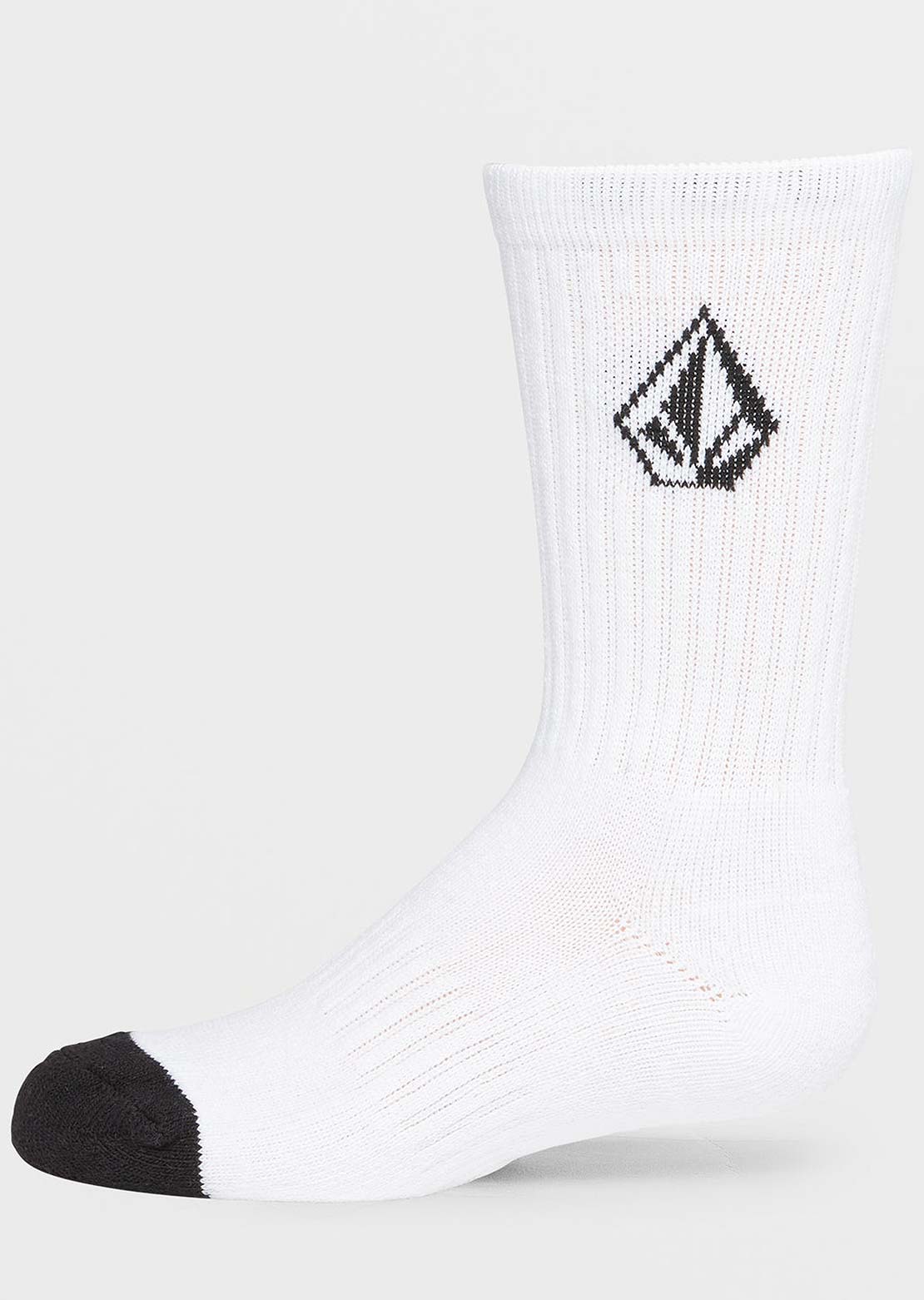 Volcom Junior Full Stone Socks - 3 Pack Deals Online