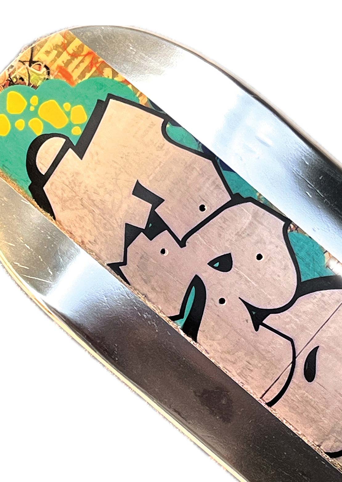 Frosted X Jaker Giant Throwy Skateboard Deck Outlet Collections