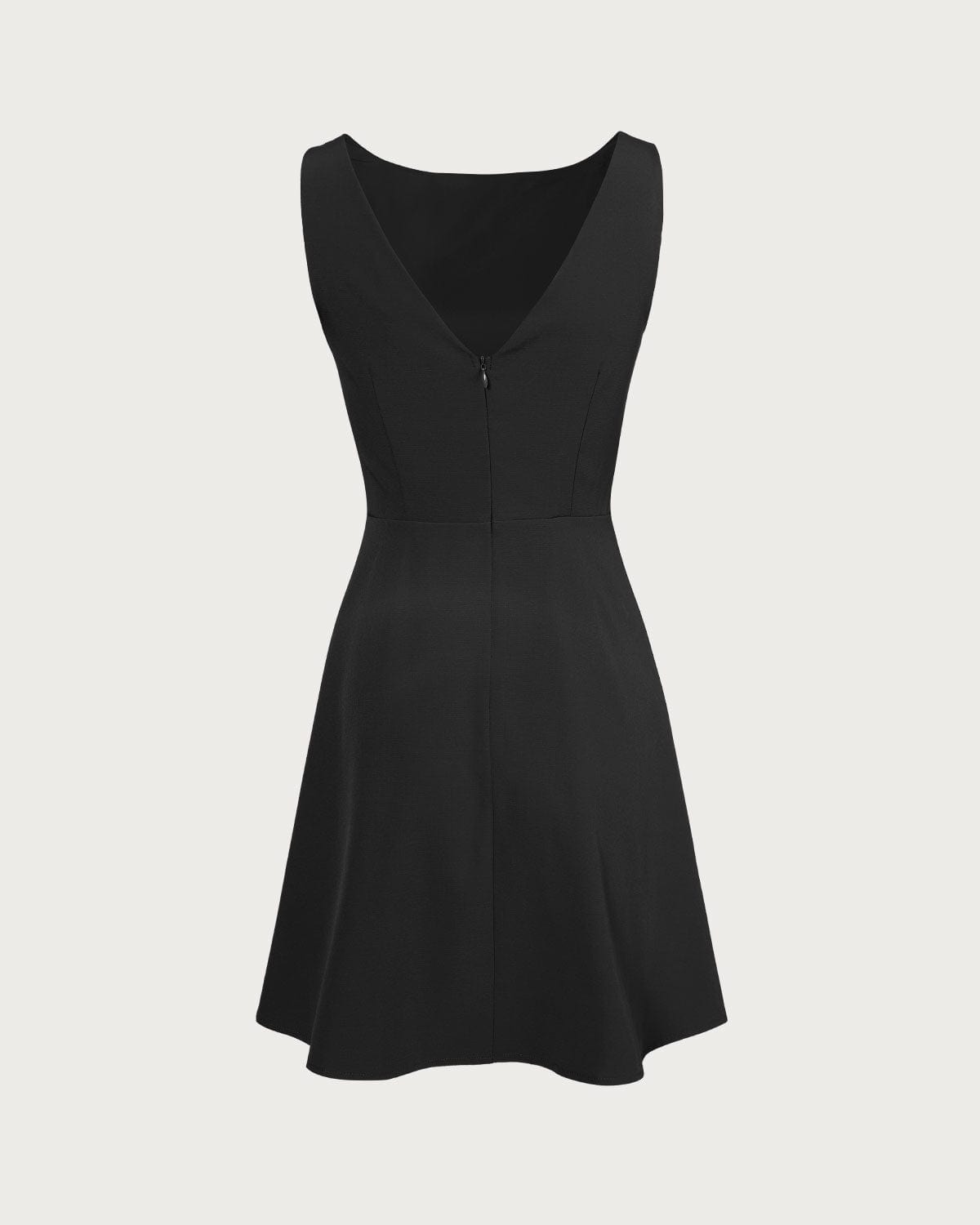 The Black Boat Neck High Waisted Mini Dress Release Dates Authentic