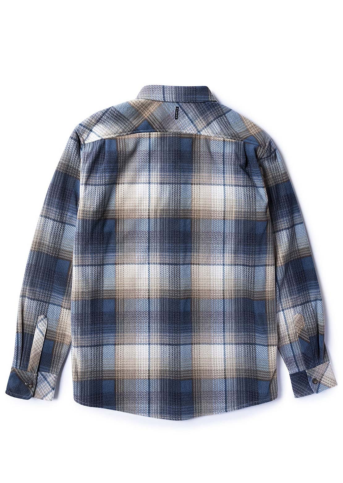 Vissla Men's Eco-Zy LS Polar Flannel Button Up Shirts