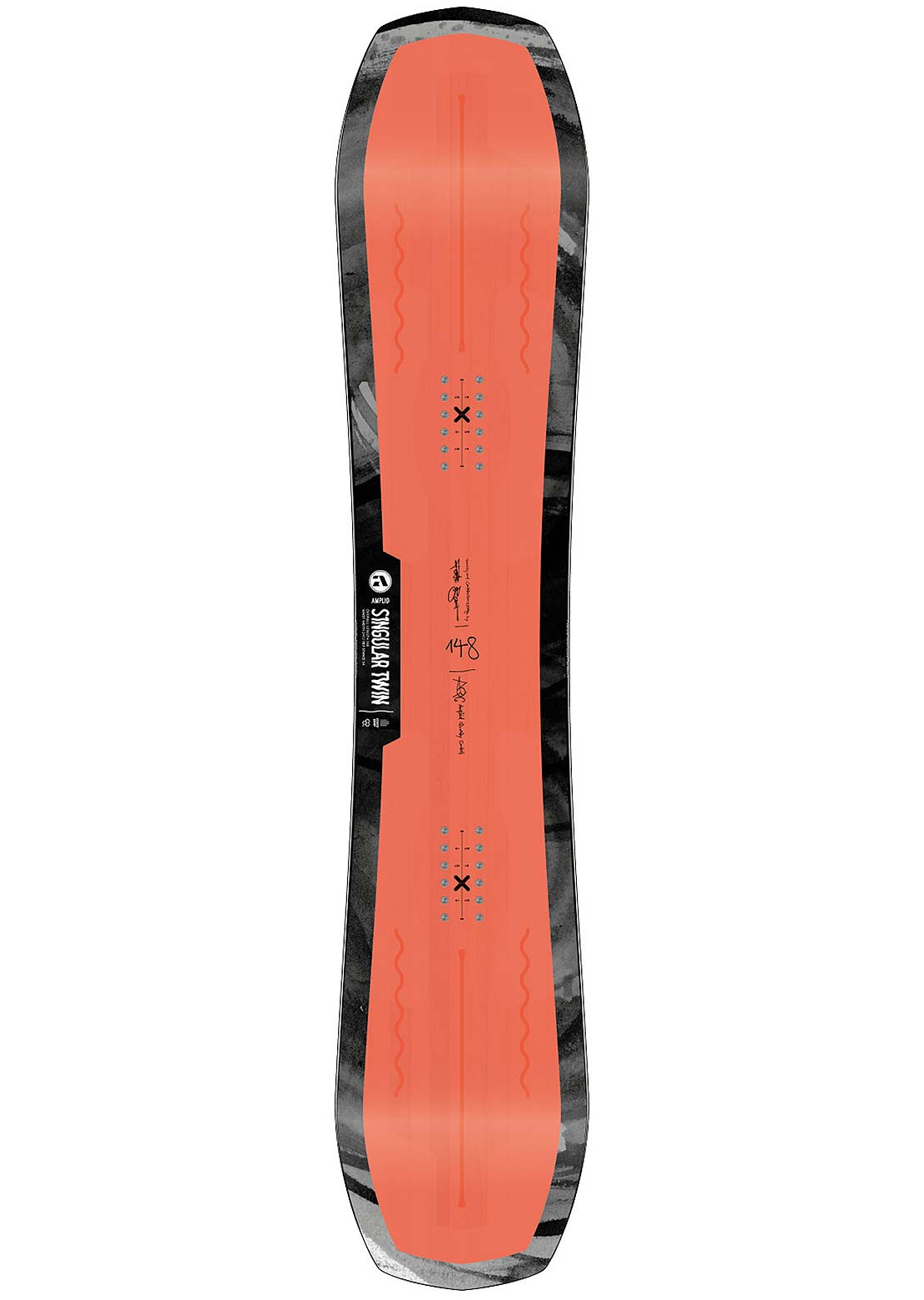 Amplid Unisex Singular Twin Snowboards Outlet Footaction