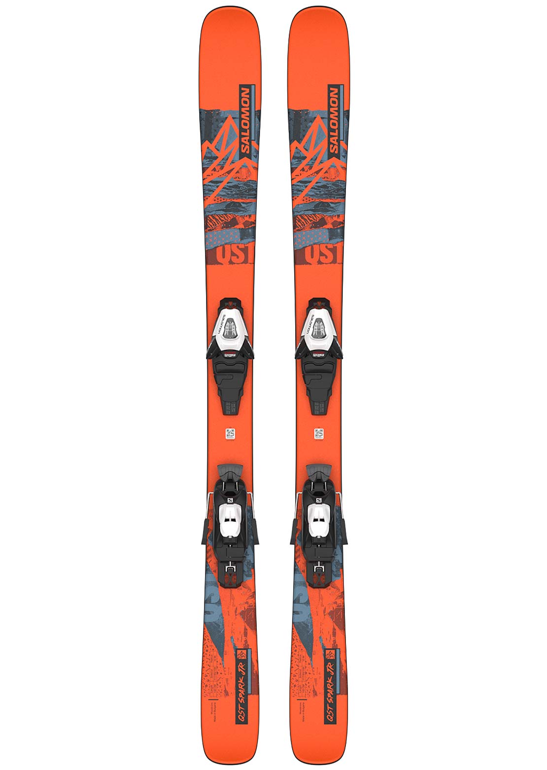 Salomon Junior L Qst Spark + C5 Gw Apline Ski Official Site Sale Online