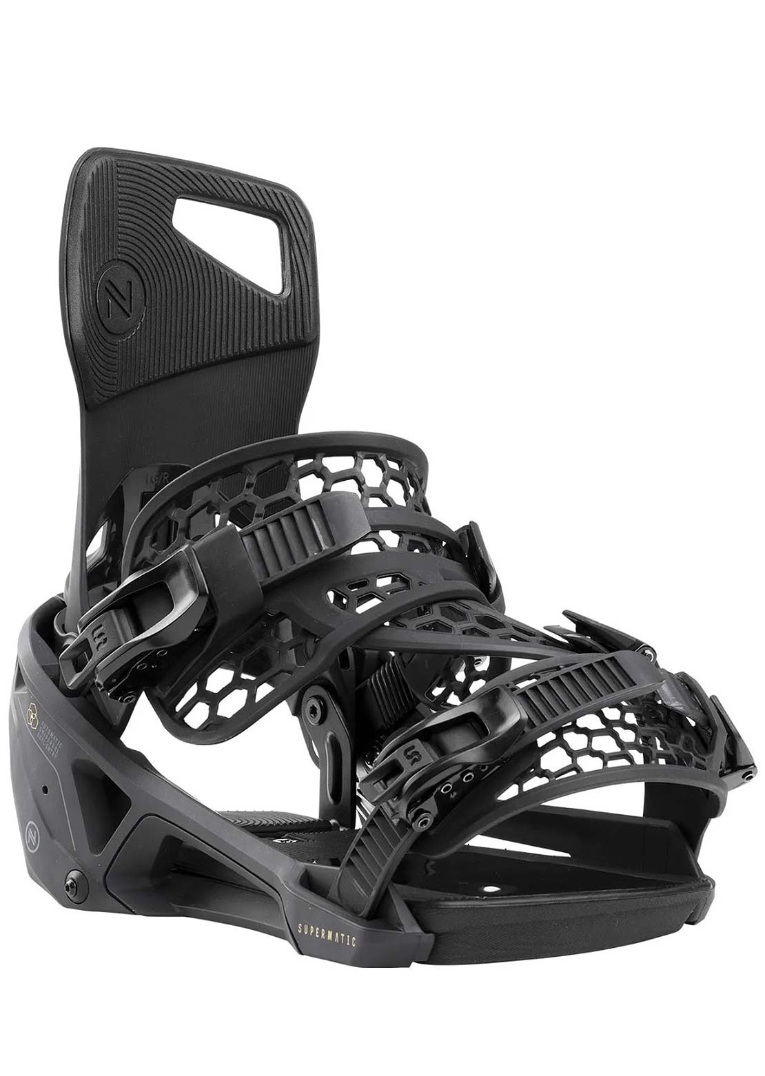 Nidecker Unisex Carbon Supermatic Snowboard Bindings Finishline Online