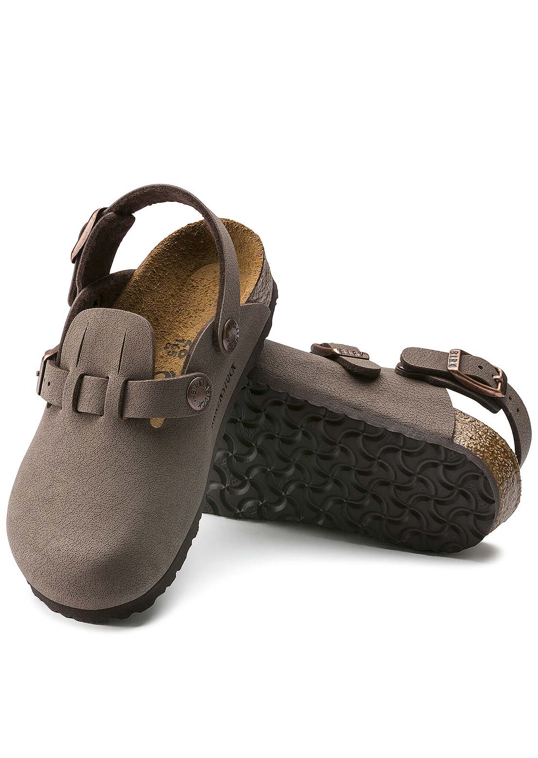 Birkenstock Junior Kay BFBC Mocha Narrow Sandals Cheap With Paypal