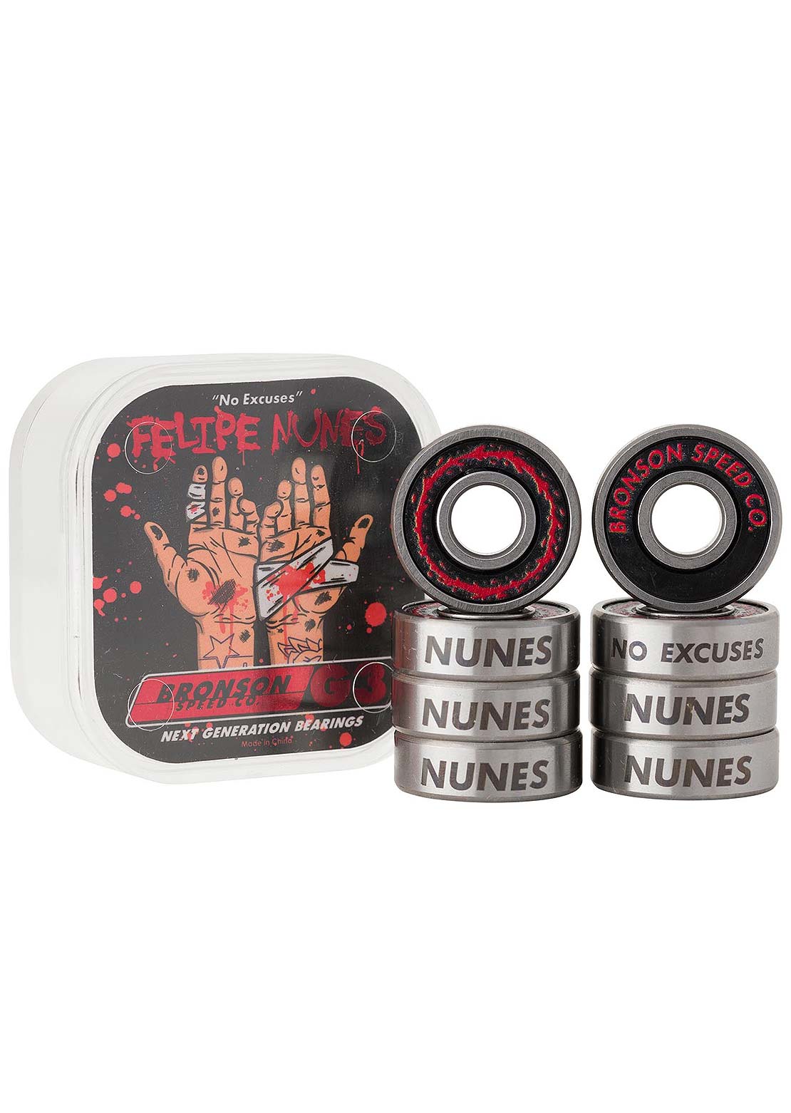 Bronson G3 Felipe Nunes Skateboard Bearings Store Sale Online