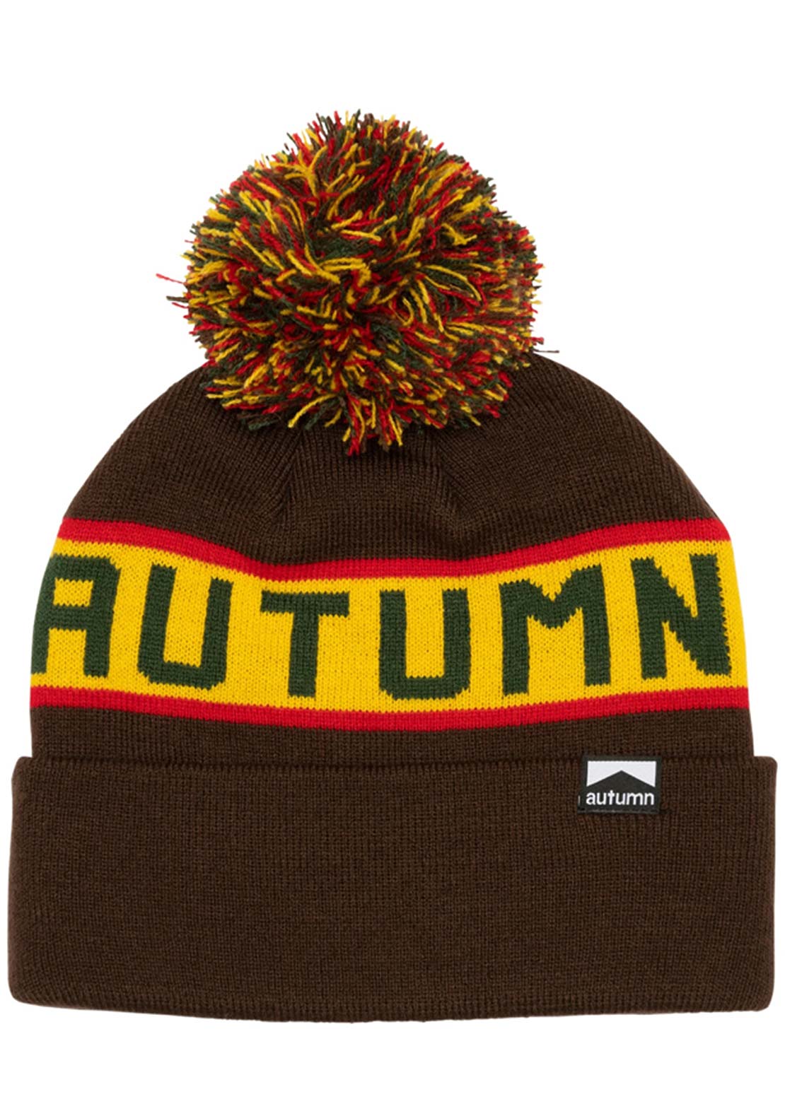 Autumn Burnout Pom Beanie Sale 100% Guaranteed