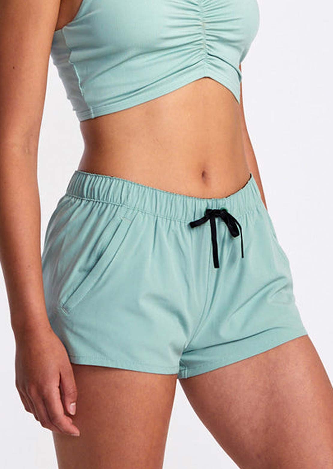 RVCA Women's VA Essential Low-Rise Yogger Shorts